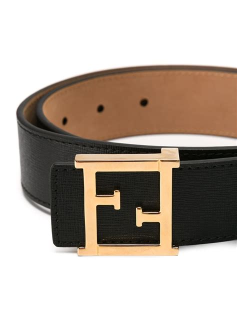 fendi striped logo buckle belt|FENDI Logo buckle.